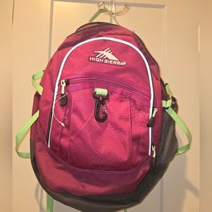 High Sierra backpack